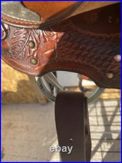 Longhorn Billy Cook Show Saddle 14