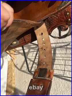 Longhorn Billy Cook Show Saddle 14