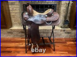 ML Leddys 15.5 Reining Saddle Western
