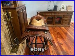 ML Leddys 15.5 Reining Saddle Western