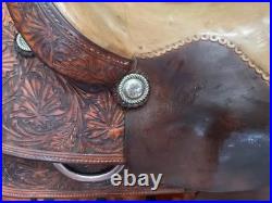 ML Leddys 15.5 Reining Saddle Western