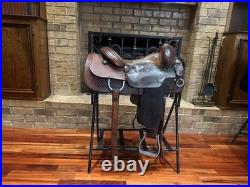 ML Leddys 15.5 inch Western Reining Saddle