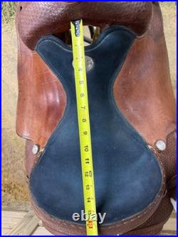 Make an offer! Rico Saddlery Greenville Tx Excellent Shape 16 Seat 6-3/4 Gullet