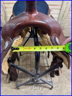 Make an offer! Rico Saddlery Greenville Tx Excellent Shape 16 Seat 6-3/4 Gullet