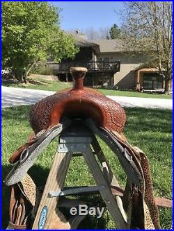 Marlene McRae cactus barrel saddle 14