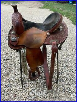 Marlene McRae flex tree barrel saddle