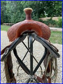 Marlene McRae flex tree barrel saddle