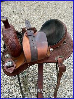 Marlene McRae flex tree barrel saddle