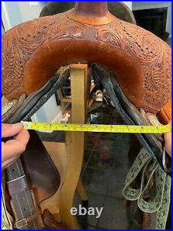 Marlene McRae flex tree barrel saddle