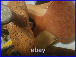 Martha Josey Barrel Saddle. 14.5 Inch. Excellent Condition