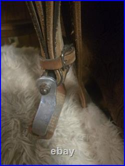 Martha Josey Barrel Saddle. 14.5 Inch. Excellent Condition