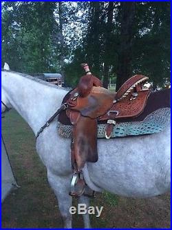 Martha Josey Circle Y saddle