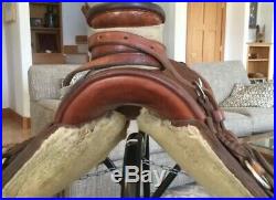 McCall Lady Wade 15 Ranch Slick Fork A-Fork Saddle + Breast Collar & Back Cinch