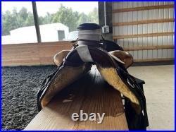 McCall Saddle -Diamond M Saddlery Mclite Wade Saddle 16