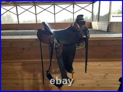 McCall Saddle -Diamond M Saddlery Mclite Wade Saddle 16