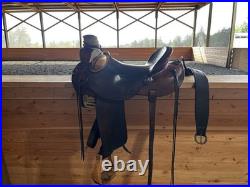 McCall Saddle -Diamond M Saddlery Mclite Wade Saddle 16
