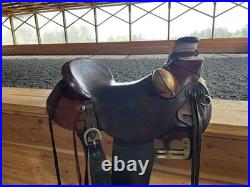 McCall Saddle -Diamond M Saddlery Mclite Wade Saddle 16