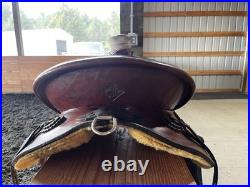McCall Saddle -Diamond M Saddlery Mclite Wade Saddle 16