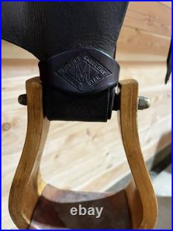 McCall Saddle -Diamond M Saddlery Mclite Wade Saddle 16