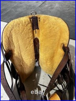 McCall Saddle -Diamond M Saddlery Mclite Wade Saddle 16