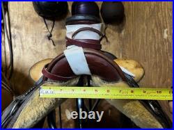 McCall Saddle -Diamond M Saddlery Mclite Wade Saddle 16