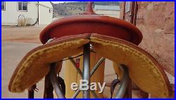 McCall Saddlery Lady Working Cowhorse Western Saddle with Back Cinch- 15