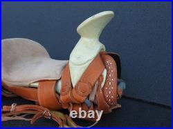 Mexican Charreria Riding Leather Saddle (Montura Charra) Mexican Horse Saddle