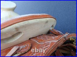 Mexican Charreria Riding Leather Saddle (Montura Charra) Mexican Horse Saddle