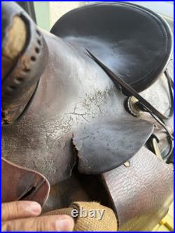 Mexican Made Horse Saddle Vintage