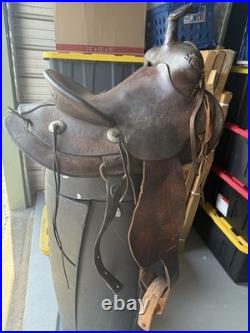 Mexican Made Horse Saddle Vintage