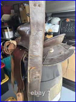 Mexican Made Horse Saddle Vintage