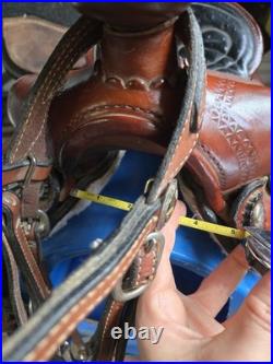 Miniature Horse Mini Pony Kids 12 Saddle With Girth & Mini Bridle, Reins, Bit