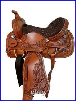 Montura Caballo Western Texana Silla Barrilera Vaquera Cuero Piel Horse Saddle