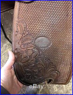 Moran Western Show Saddle