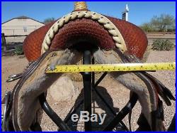 Mtn Mountain Saddlery Barrel Saddle 15