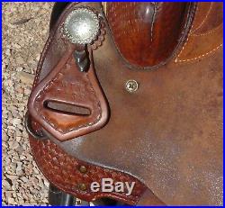 Mtn Mountain Saddlery Barrel Saddle 15