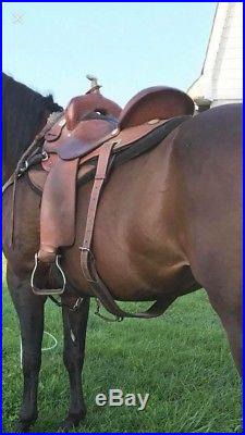 NASH Barrel Racer Saddle, weatern saddle