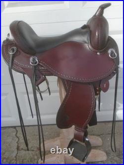 NEW 16 CIRCLE Y Flex2 Tennessee Trail Gaiter 1590 SaddleWide TreeMADE USA