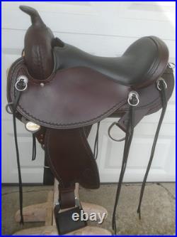 NEW 16 CIRCLE Y Flex2 Tennessee Trail Gaiter 1590 SaddleWide TreeMADE USA