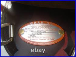 NEW 16 CIRCLE Y Flex2 Tennessee Trail Gaiter 1590 SaddleWide TreeMADE USA