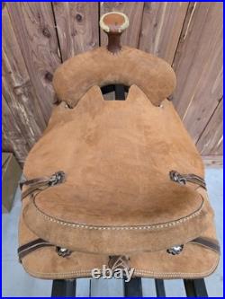 NEW 16 Roughout All Around Saddle Texas Made Lightweight