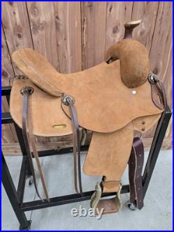 NEW 16 Roughout All Around Saddle Texas Made Lightweight