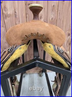 NEW 16 Roughout All Around Saddle Texas Made Lightweight