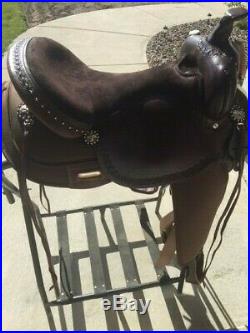 NEW Circle Y 17 High Horse Willow Springs Cordura Trail Saddle
