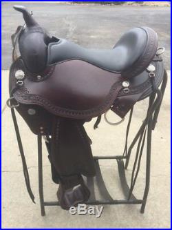 NEW Circle Y Flex2 16 Sheridan Trail Saddle Old West Light Weight