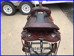 NEW Circle Y High Horse Mesquite Leather Saddle