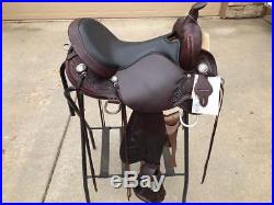 NEW Circle Y High Horse Mesquite Leather Saddle