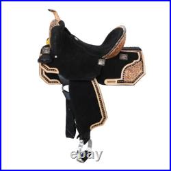 NEW! Klassy Cowgirl Dahlia Barrel Style Saddle 14, 15, 16 Inch