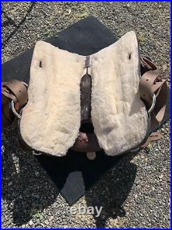 NEW With Tags Circle Y High Horse Eden Barrel Saddle Wide Treee