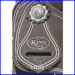 New! 12 King Series by Tough One Bear Trap Saddle Code KS9322-7-12